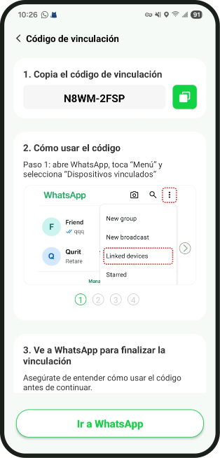 link whatsapp account