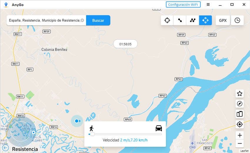 anygo salto teleport mode ganar