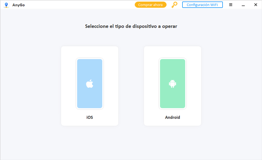 conectar dispositivo anygo ganar