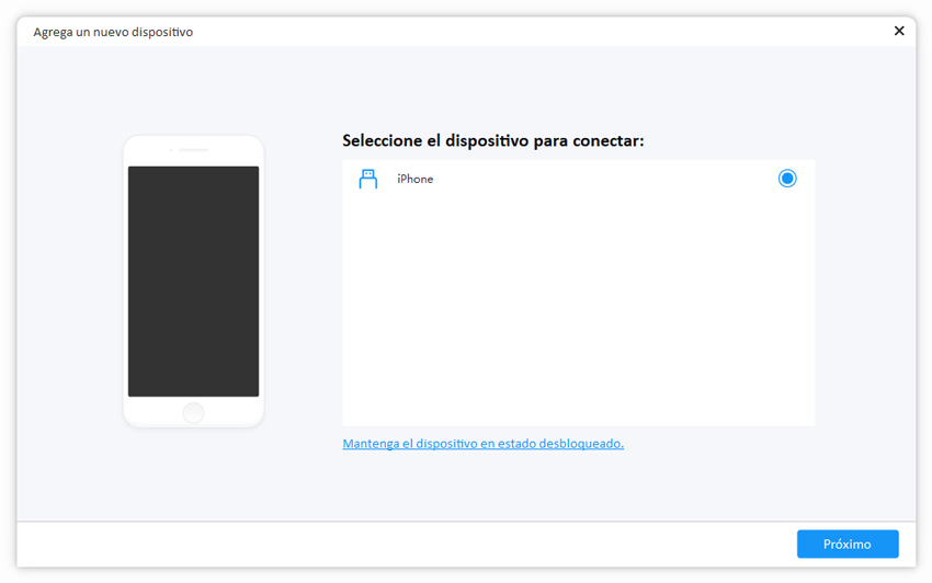 elegir dispositivo anygo ganar