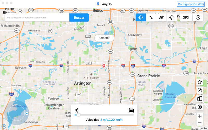 entrar en anygo map mac