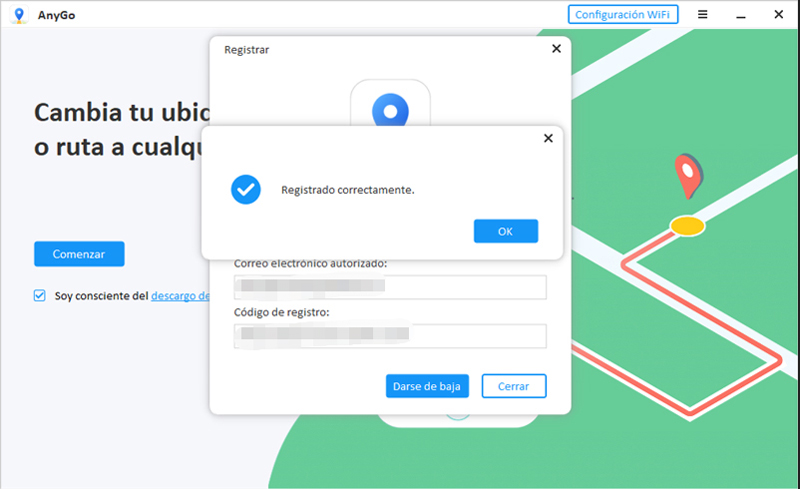 registrarse correctamente ganar