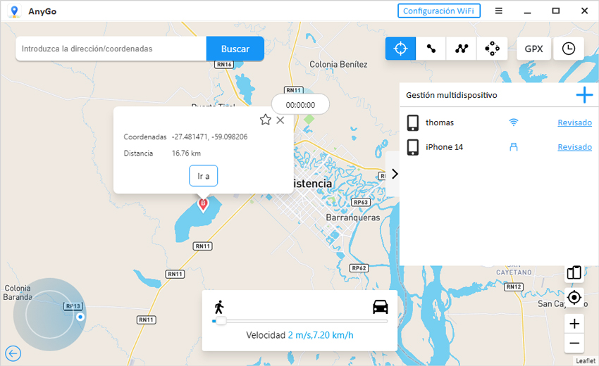 teletransporte modo interfaz anygo ganar