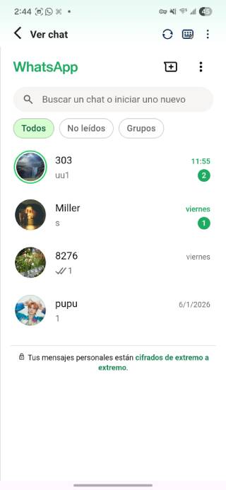 access all whatsapp content