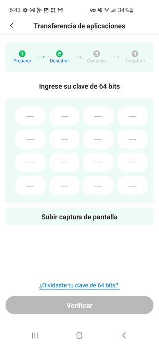 enter encryption key