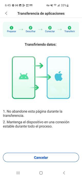 transferring data