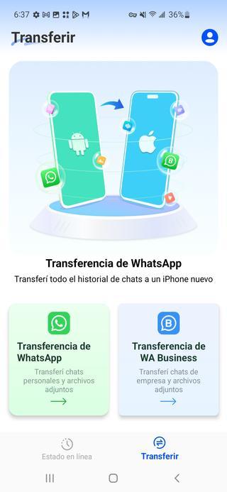 transfer whatsapp from android to iphone