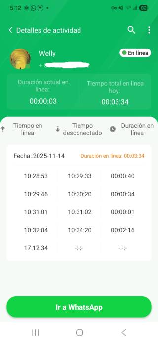 whatsapp tracking report